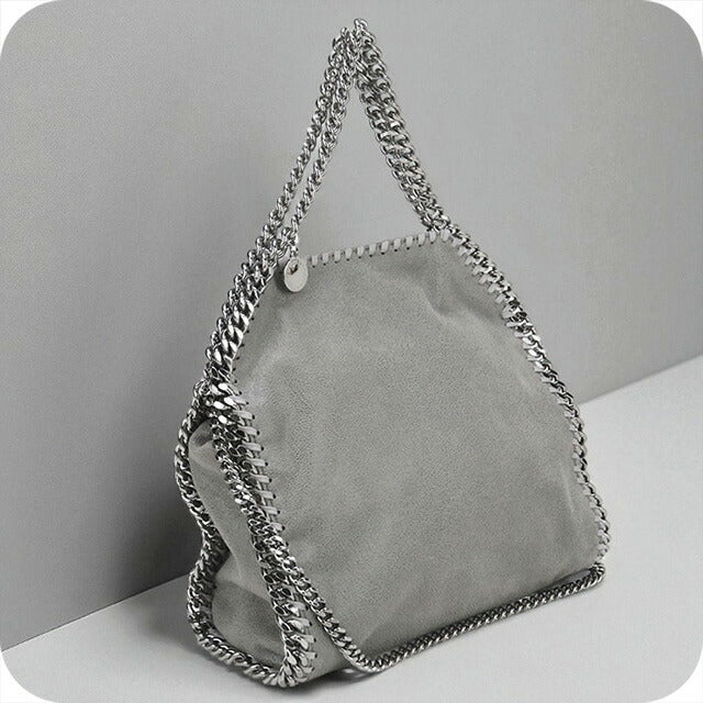 中古 ステラマッカートニー トートバッグ レディース ブランド STELLA MCCARTNEY ファラベラ ミニ トートバッグ 371223 W91321 グレー USDSTM97252011