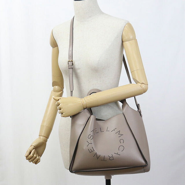 中古 ステラマッカートニー トートバッグ レディース ブランド STELLA MCCARTNEY ロゴ クロスボディ 513860 W8542 ベージュ バッグ USDSTM97418011