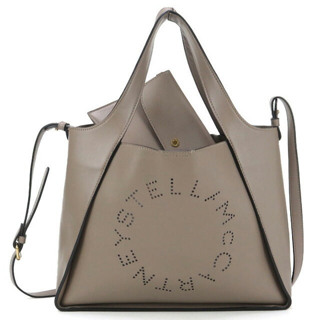 中古 ステラマッカートニー トートバッグ レディース ブランド STELLA MCCARTNEY ロゴ クロスボディ 513860 W8542 ベージュ バッグ USDSTM97418011