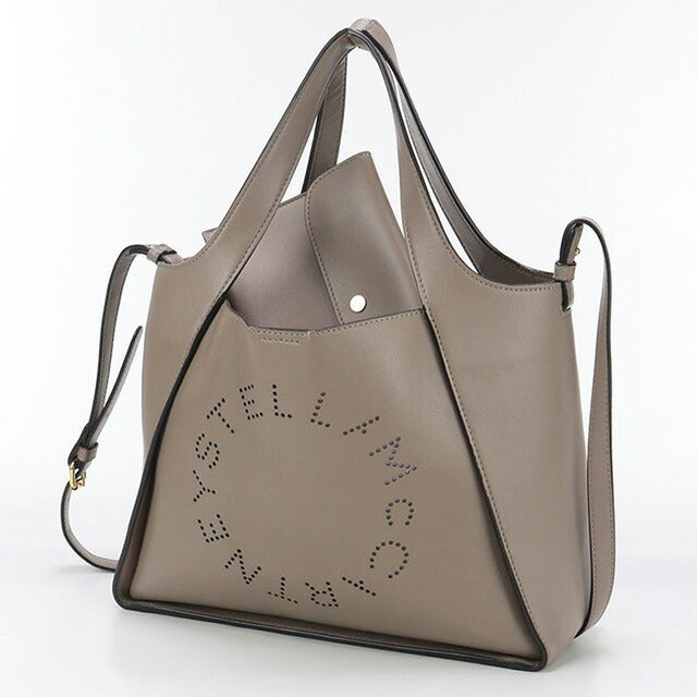 中古 ステラマッカートニー トートバッグ レディース ブランド STELLA MCCARTNEY ロゴ クロスボディ 513860 W8542 ベージュ バッグ USDSTM97418011