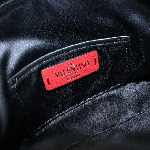 中古 ヴァレンティノ ポーチ レディース ブランド VALENTINO VLTN ブラック バッグ USDVA103780011