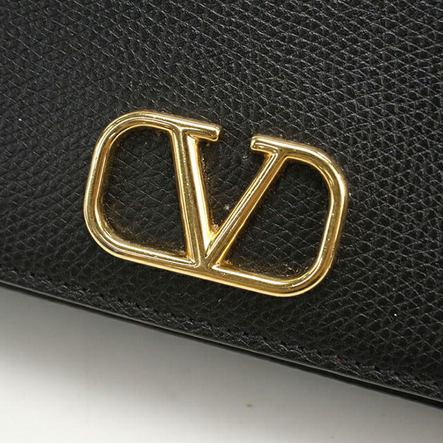 中古 ヴァレンティノ 斜め掛け ショルダーバッグ レディース ブランド VALENTINO チェーン レザー 2W2P0Y63SNP ブラック バッグ USDVA106109011