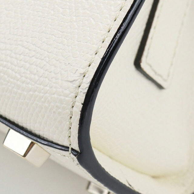 中古 ヴァレクストラ ハンドバッグ レディース ブランド VALEXTRA マイクロ イジィデ 2WAY WBES0022028LOC99WW ホワイト バッグ USDVX100236011