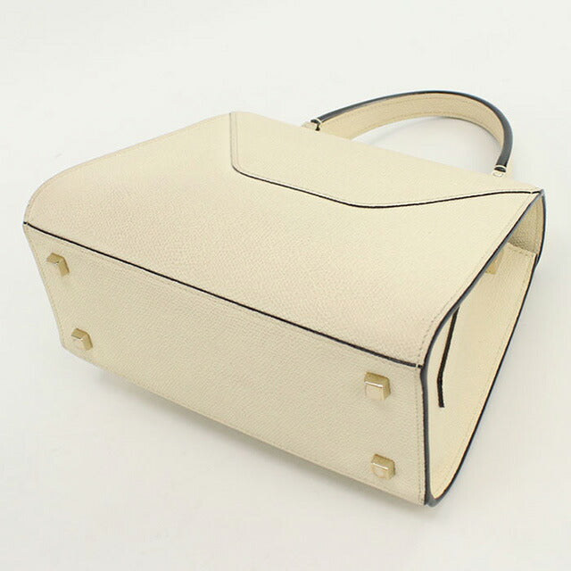 中古 ヴァレクストラ ハンドバッグ レディース ブランド VALEXTRA ミニ イジィデ レザー ホワイト バッグ USDVX94836011