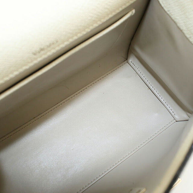 中古 ヴァレクストラ ハンドバッグ レディース ブランド VALEXTRA ミニ イジィデ レザー ホワイト バッグ USDVX94836011