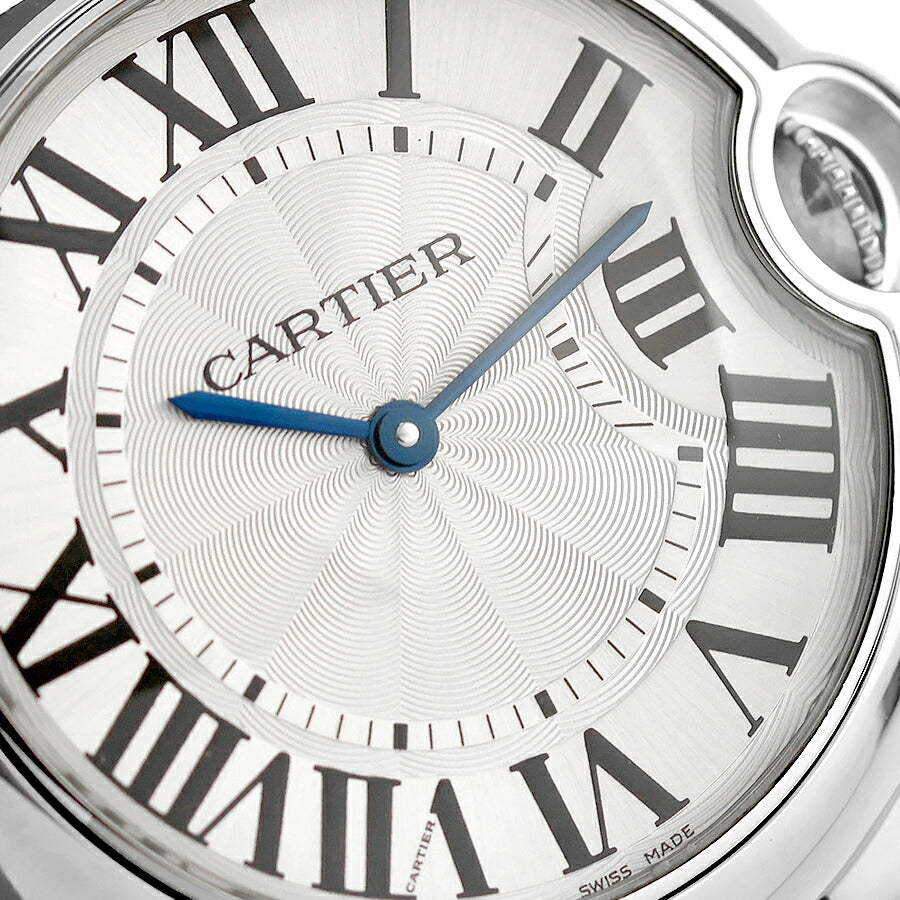中古 仕上げ済 美品 カルティエ Cartier バロンブルー Ballon Bleu 36mm ユニセックス W69011Z4 アナログ 腕時計 ブランド レディース UW-CA-BB-00001