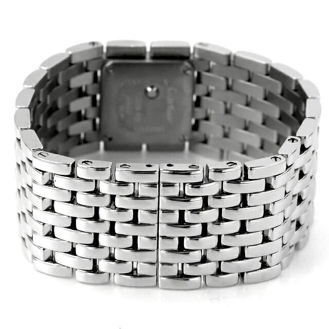 中古 カルティエ Cartier パンテール リュバン マザーオブパール ピンクシェル文字盤 バングルウォッチ W61001T9 アナログ 腕時計 レディース UW-CA-PT-00001