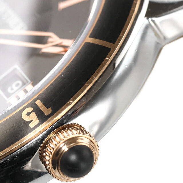 中古 カルティエ Cartier ロンド クロワジエール 42mm グレー SS×GP ローマンインデックス 3886 アナログ 腕時計 ブランド メンズ UW-CA-RS-00001