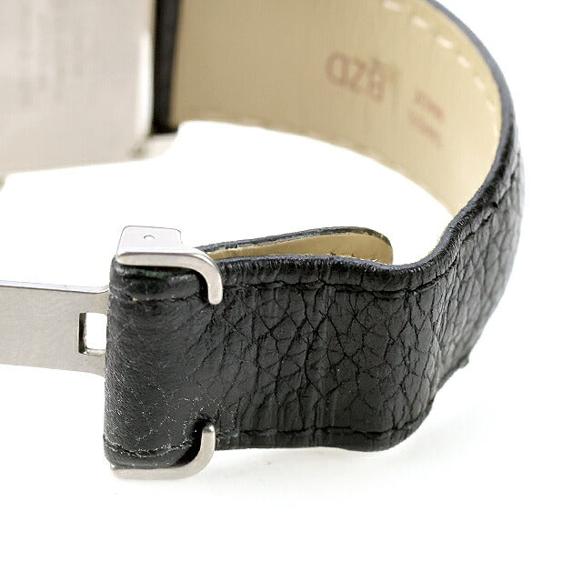 中古 カルティエ Cartier タンク ソロ WSTA0028 ラージ クォーツ LM WSTA0028 アナログ 腕時計 ブランド メンズ シルバー ブラック UW-CA-TK-00006