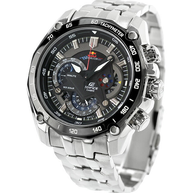 中古 希少 カシオ CASIO エディフィス レッドブルレーシング 数量限定モデル 電池式 EF-550RBSPJ-1AJR アナログ 腕時計 ブランド メンズ UW-CS-ED-00002