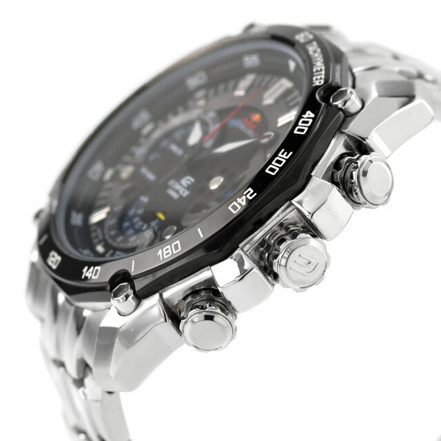 中古 希少 カシオ CASIO エディフィス レッドブルレーシング 数量限定モデル 電池式 EF-550RBSPJ-1AJR アナログ 腕時計 ブランド メンズ UW-CS-ED-00002