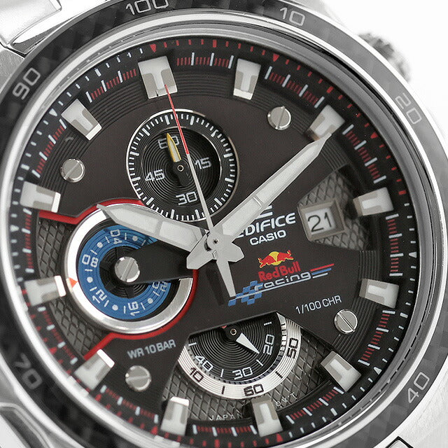 中古 希少 カシオ CASIO エディフィス レッドブルレーシング 数量限定モデル 電池式 EF-565RBJ-1AJR アナログ 腕時計 ブランド メンズ UW-CS-ED-00003
