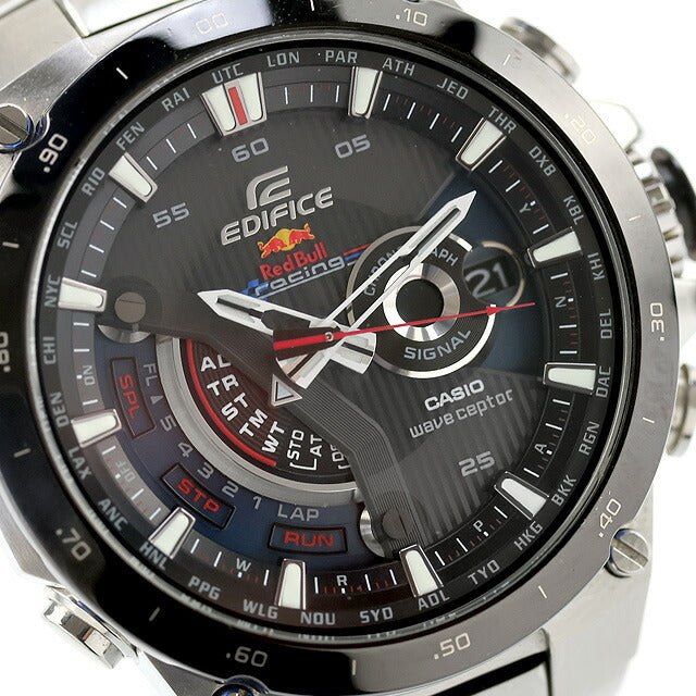 中古 希少 カシオ CASIO エディフィス レッドブルレーシング 数量限定モデル ソーラー電波 EQW-A1000RB-1AJR アナログ 腕時計 メンズ UW-CS-ED-00004
