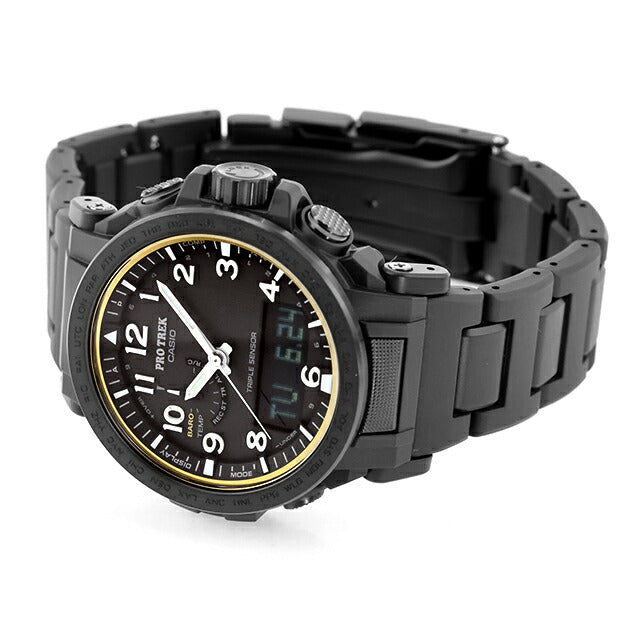中古 超美品 カシオ CASIO PRO TREK Climber Line クライマーライン ソーラー電波 PRW-51FC-1JF アナデジ 腕時計 ブランド メンズ UW-CS-PT-00001