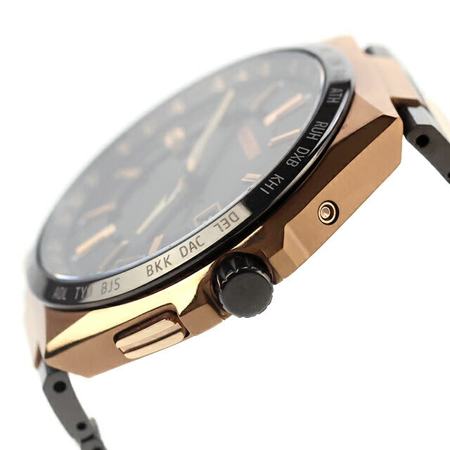 中古 シチズン CITIZEN アテッサ 限定モデル 黒金 ブラックゴールド チタン 電波ソーラー CB0215-77E アナログ 腕時計 ブランド メンズ UW-CT-AT-00020