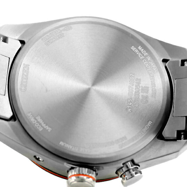 中古 美品 シチズン CITIZEN アテッサ アクトライン 日本製 エコドライブ電波 電波ソーラー CB0287-68L アナログ 腕時計 ブランド メンズ UW-CT-AT-00023