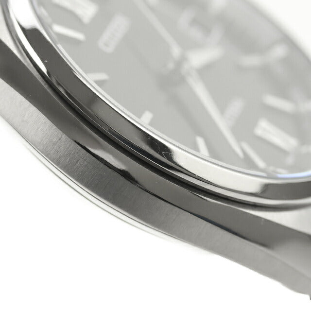 中古 シチズン CITIZEN アテッサ エコドライブ 電波 ソーラー電波 チタン CB1120-50G アナログ 腕時計 ブランド メンズ ブラック UW-CT-AT-00025