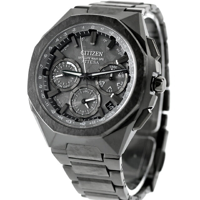 中古 超美品 シチズン CITIZEN アテッサ HAKUTO-R コラボレーションモデル 結晶チタニウム 限定モデル F950 CC4107-80H アナログ 腕時計 メンズ UW-CT-AT-00029