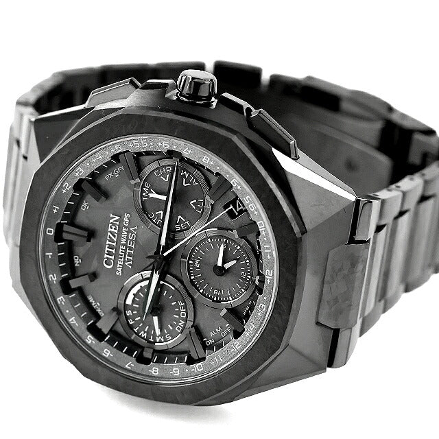 中古 超美品 シチズン CITIZEN アテッサ HAKUTO-R コラボレーションモデル 結晶チタニウム 限定モデル F950 CC4107-80H アナログ 腕時計 メンズ UW-CT-AT-00029