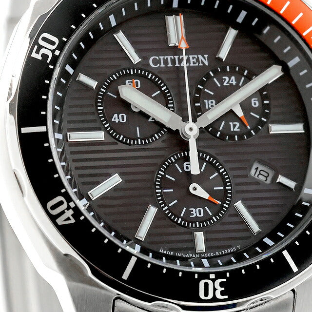 中古 シチズン CITIZEN wena wena 3 搭載モデル エコドライブ スマートウォッチ ソーラー クロノグラフ AT2498-51E アナログ 腕時計 UW-CT-OT-00010