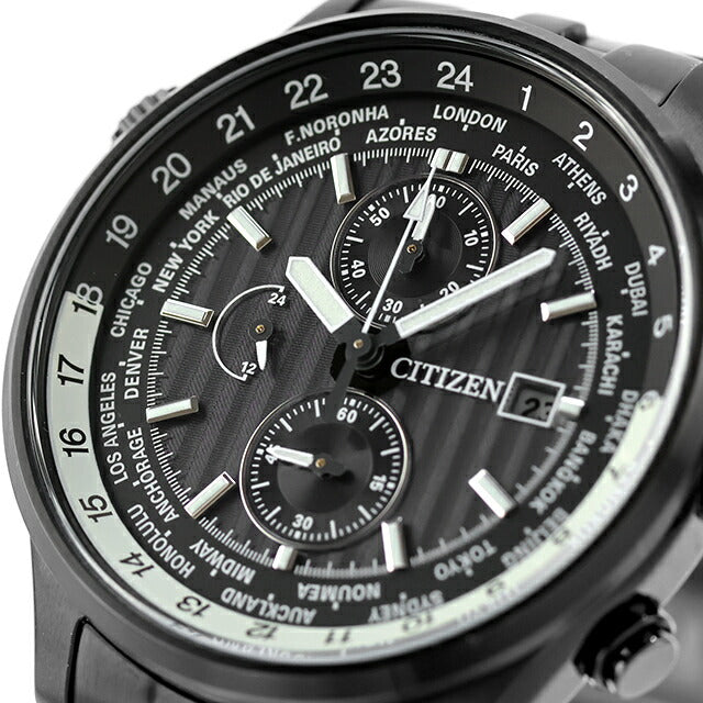 中古 シチズン CITIZEN wena wena 3 搭載モデル エコドライブ スマートウォッチ ソーラー クロノグラフ CA0088-61E アナログ 腕時計 UW-CT-OT-00011