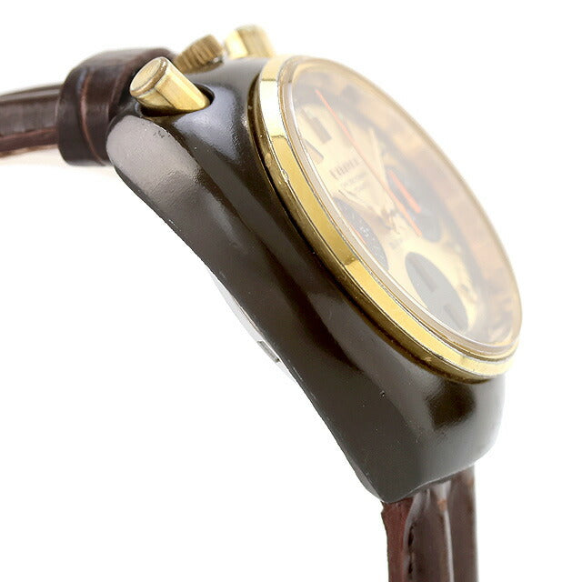 中古 シチズン CITIZEN ヴィンテージ チャレンジタイマー ブラッキーカスタム 自動巻き ツノクロノ ブルヘッド 67-9143 腕時計 メンズ UW-CT-OT-00017