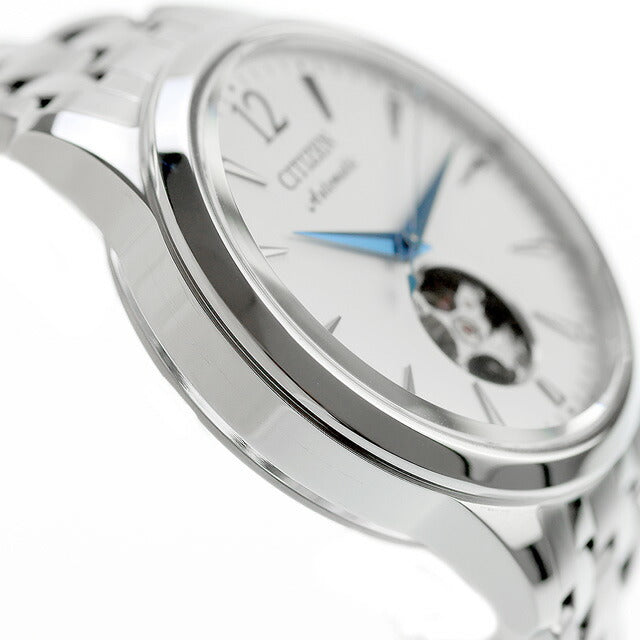 中古 美品 シチズン CITIZEN メカニカル オープンハート 自動巻き シチズンコレクション NH9131-73A アナログ 腕時計 ブランド メンズ UW-CT-OT-00018