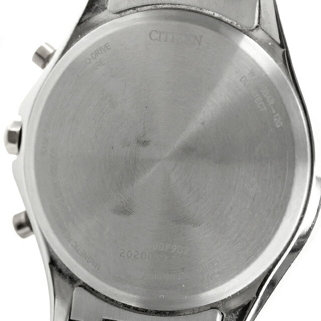 中古 美品 シチズン CITIZEN エクシード エコ・ドライブ電波時計 45周年記念 限定モデル ソーラー電波 AT9134-76F 腕時計 ブランド メンズ UW-CT-OT-00022