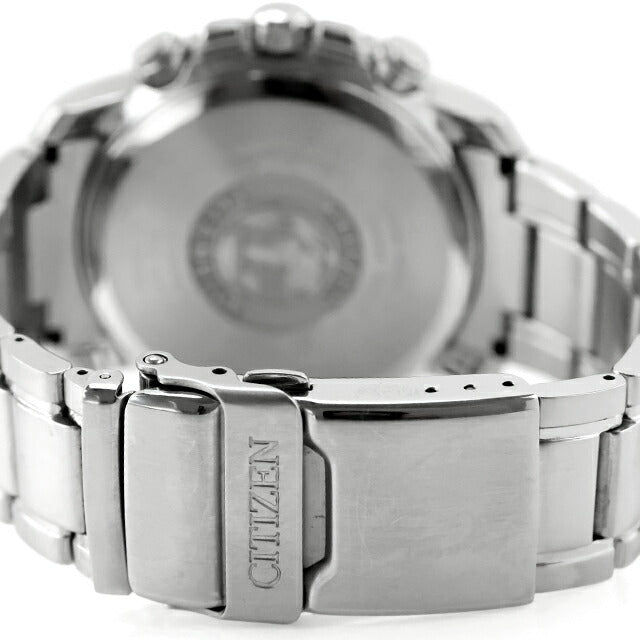 中古 シチズン CITIZEN プロマスター ランド エコドライブ電波 クロノグラフ PMP56-3051 アナログ 腕時計 ブランド メンズ ブラック UW-CT-PM-00022