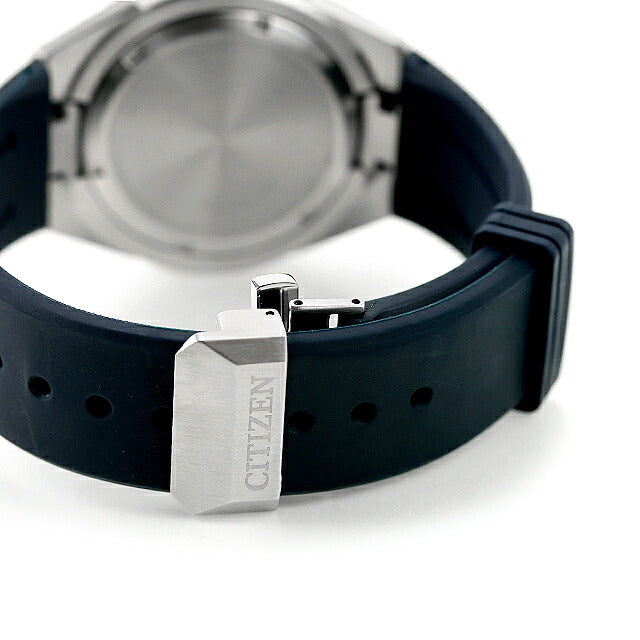 中古 シチズン CITIZEN シリーズエイト Series 8 870 メカニカル ラグスポ アナログ 腕時計 ブランド メンズ ブルー ネイビー UW-CT-S8-00003