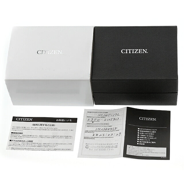 中古 シチズン CITIZEN シリーズエイト Series 8 870 メカニカル ラグスポ アナログ 腕時計 ブランド メンズ ブルー ネイビー UW-CT-S8-00003