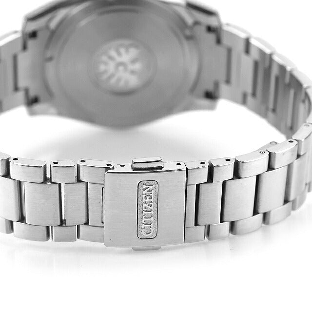 中古 シチズン CITIZEN ザシチズン エコドライブ 年差±5秒 ソーラー 日本製 AQ4080-52L アナログ 腕時計 ブランド メンズ ネイビー UW-CT-TC-00002