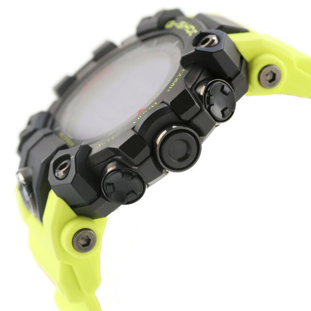 中古 超美品 カシオ CASIO Gショック G-SHOCK マッドマン ソーラー電波 マスターオブG レスキューイエロー GW-9500MRY-1A9JF 腕時計 メンズ UW-GS-MM-00003