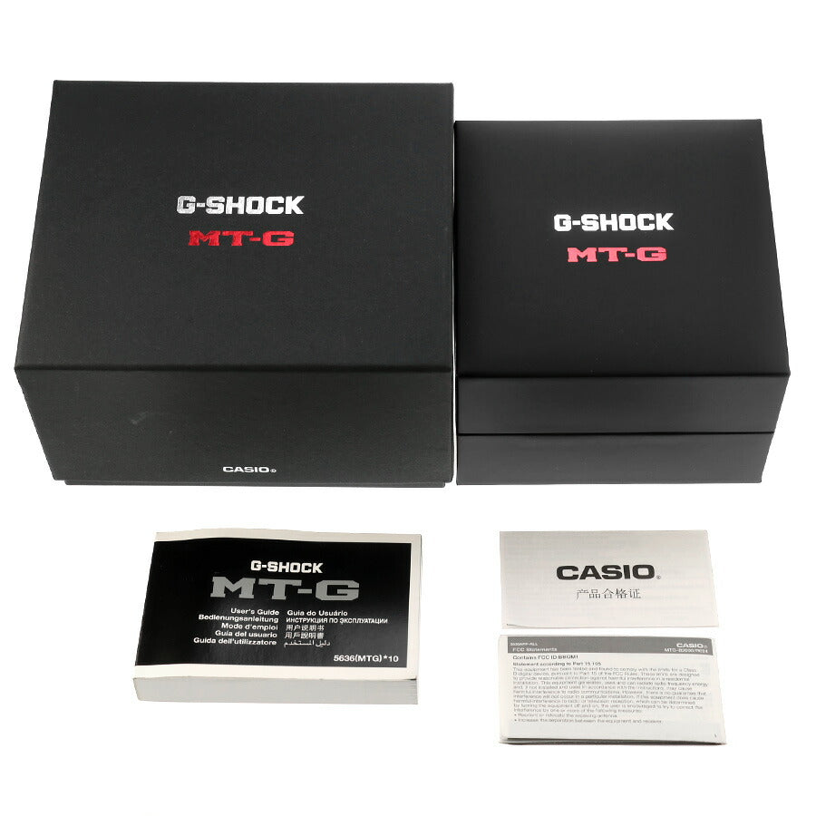 中古 レア 希少モデル カシオ CASIO Gショック G-SHOCK MTG 干支 寅年限定 国内未発売 逆輸入海外 MTG-B1000CX-4A 多針アナログ 腕時計 UW-GS-MT-00004