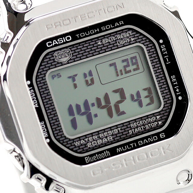 中古 カシオ CASIO Gショック ジーショック G-SHOCK 電波ソーラー オリジン モバイルリンク Bluetooth GMW-B5000D-1JF 腕時計 メンズ UW-GS-OT-00018