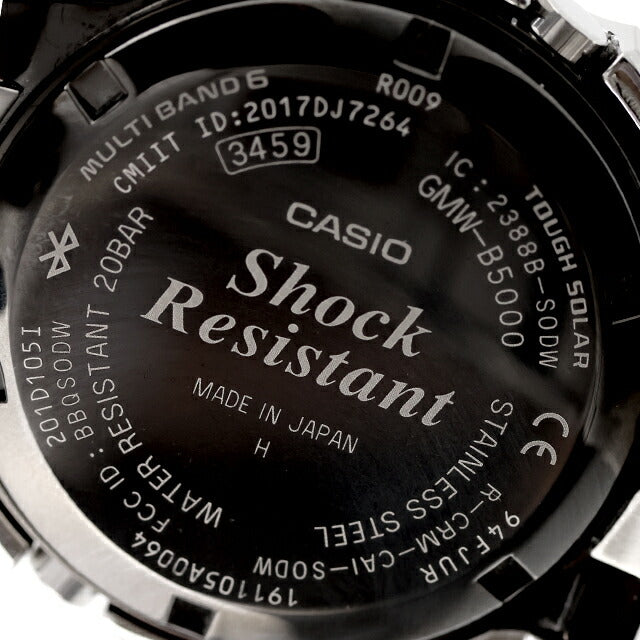 中古 カシオ CASIO Gショック ジーショック G-SHOCK 電波ソーラー オリジン モバイルリンク Bluetooth GMW-B5000D-1JF 腕時計 メンズ UW-GS-OT-00018