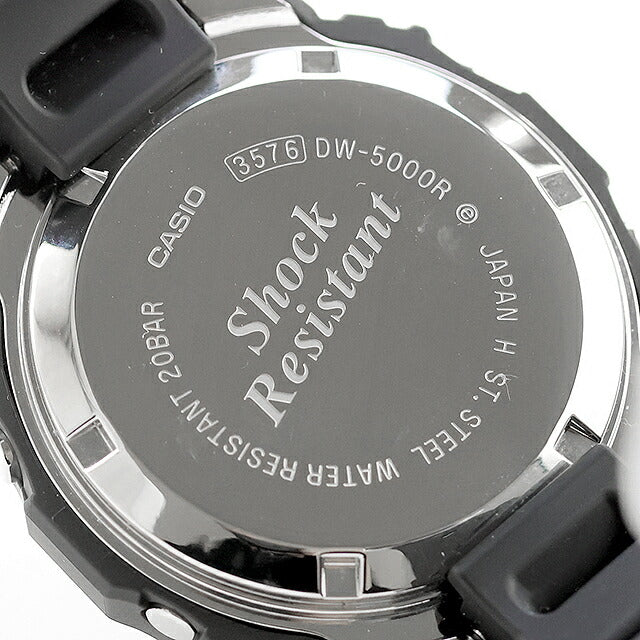中古 美品 カシオ CASIO G-SHOCK 5000シリーズ オリジン 初代復刻 デジタル 腕時計 ブランド メンズ ブラック UW-GS-OT-00021