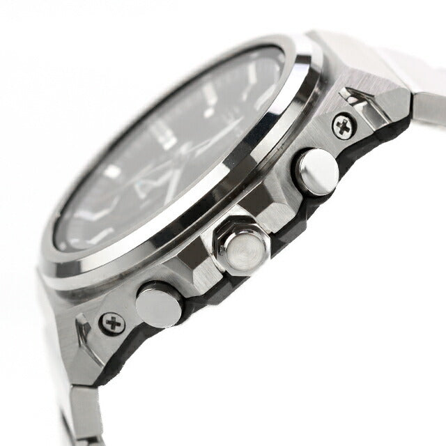 中古 カシオ CASIO Gショック G-STEEL ソーラー Bluetooth スマホ連携 秒針 GST-B1000D-1AJF アナログ 腕時計 ブランド メンズ ブラック UW-GS-OT-00024