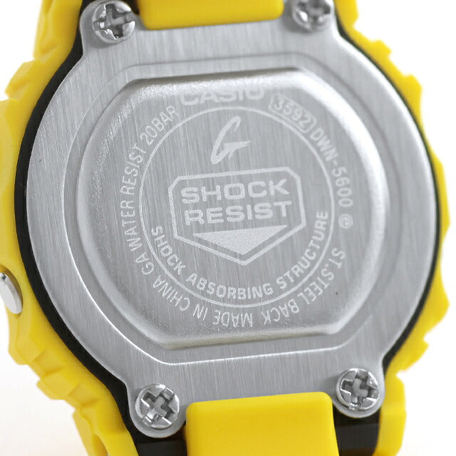 中古 超美品 カシオ CASIO G-SHOCK nano リングウォッチ 5600シリーズ スピードモデル Gショック DWN-5600-9DR デジタル 腕時計 ブランド メンズ UW-GS-OT-00025