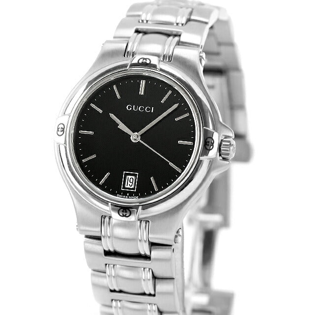 中古 グッチ GUCCI 9040M ヴィンテージ クォーツ シェリーライン ハイ