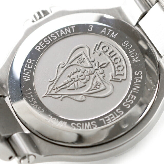 中古 グッチ GUCCI 9040M ヴィンテージ クォーツ シェリーライン ハイブランド 9040M アナログ 腕時計 ブランド メンズ ブラック UW-GU-OT-00007