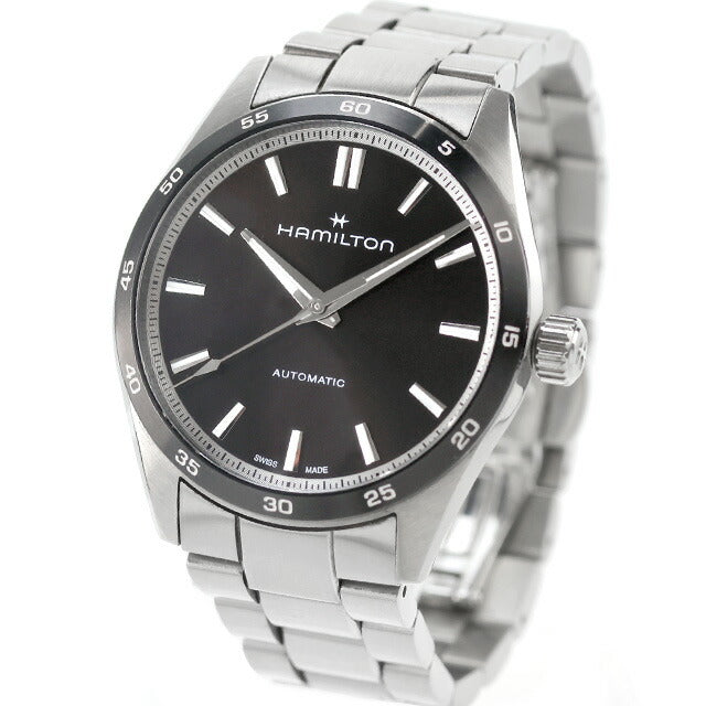 中古 ハミルトン HAMILTON ジャズマスター パフォーマー オート 38mm H-10 自動巻き H36205130 アナログ 腕時計 ブランド メンズ ブラック UW-HA-JM-00005