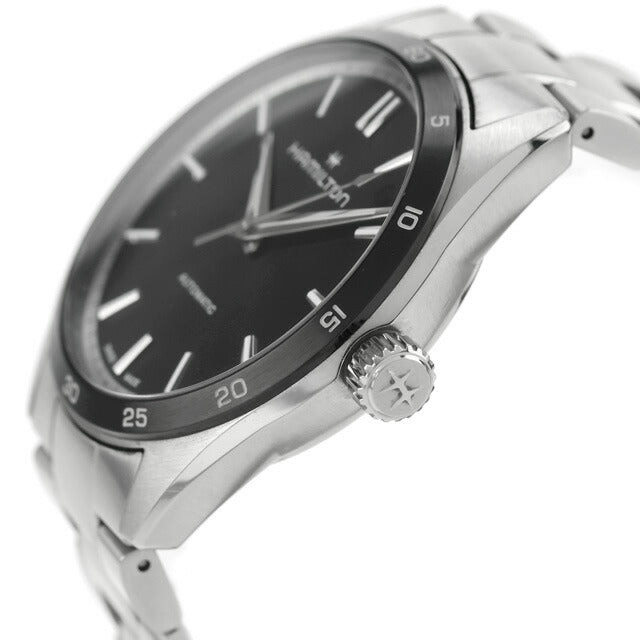 中古 ハミルトン HAMILTON ジャズマスター パフォーマー オート 38mm H-10 自動巻き H36205130 アナログ 腕時計 ブランド メンズ ブラック UW-HA-JM-00005