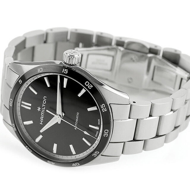 中古 ハミルトン HAMILTON ジャズマスター パフォーマー オート 38mm H-10 自動巻き H36205130 アナログ 腕時計 ブランド メンズ ブラック UW-HA-JM-00005