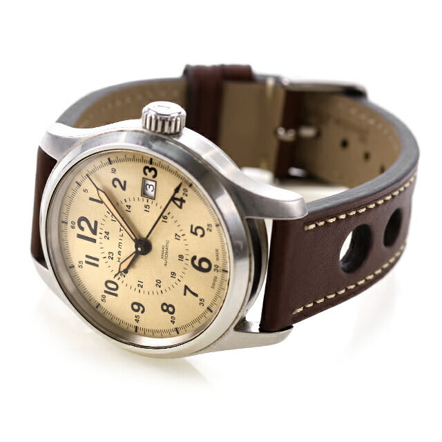 中古 ハミルトン HAMILTON カーキ フィールド オート デイト Khaki Field Auto 40mm H70595523 アナログ 腕時計 ブランド メンズ UW-HA-KH-00006