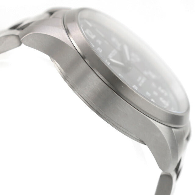 中古 美品 ハミルトン HAMILTON カーキ フィールド チタニウム オート 38mm H70205140 アナログ 腕時計 ブランド メンズ ブルー UW-HA-KH-00008