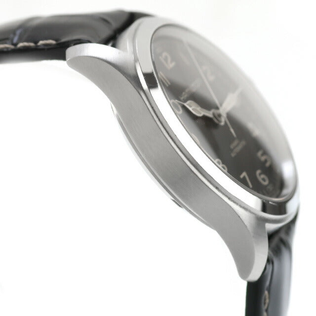 中古 ハミルトン HAMILTON カーキ フィールド マーフ38mm インターステラー H70405730 アナログ 腕時計 ブランド メンズ ブラック 黒 UW-HA-KH-00009