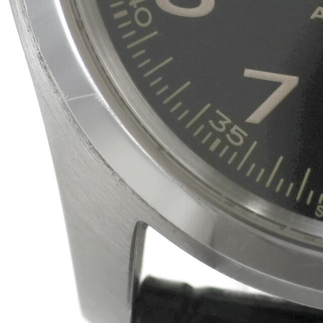 中古 ハミルトン HAMILTON カーキ フィールド マーフ38mm インターステラー H70405730 アナログ 腕時計 ブランド メンズ ブラック 黒 UW-HA-KH-00009