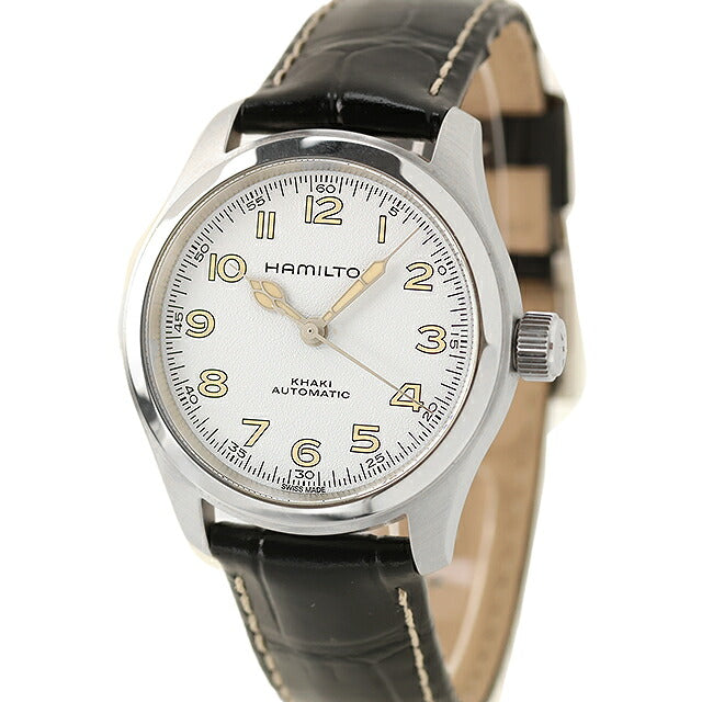 中古 ハミルトン HAMILTON カーキ フィールド マーフ 38mm インター