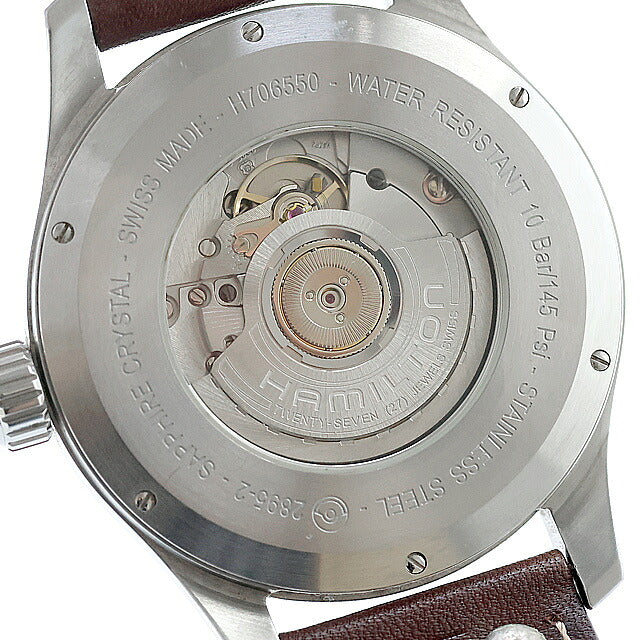 中古 ハミルトン HAMILTON カーキ フィールド オフィサー オート 44mm ビッグダイヤル スモールセコンド H70655733 アナログ 腕時計 ブランド メンズ UW-HA-KH-00016